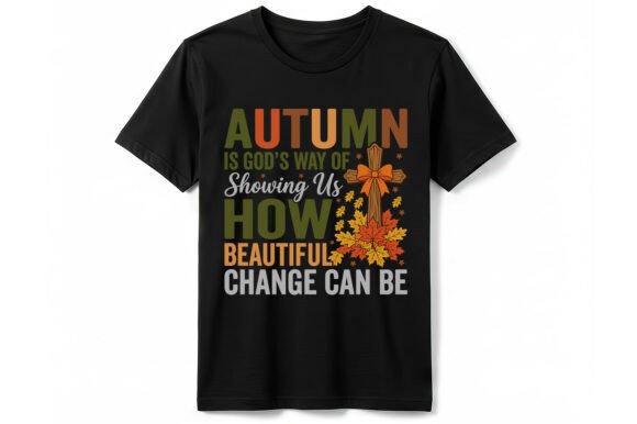 Christian Autumn T-Shirt Design Review for Real Projects