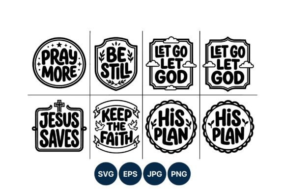 Christian Faith Phrase Vector Pack Review for Real Embroidery Projects