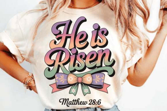 Easter Christian He Is Risen PNG Design Review for Real Projects