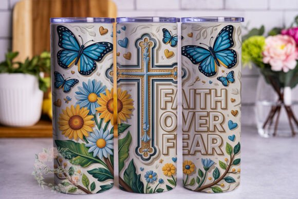 Faith Sunflower Butterfly Tumbler Design Review