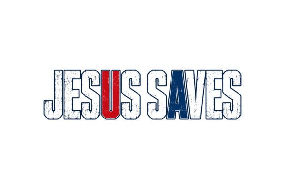 Jesus Saves Patriotic Design Review