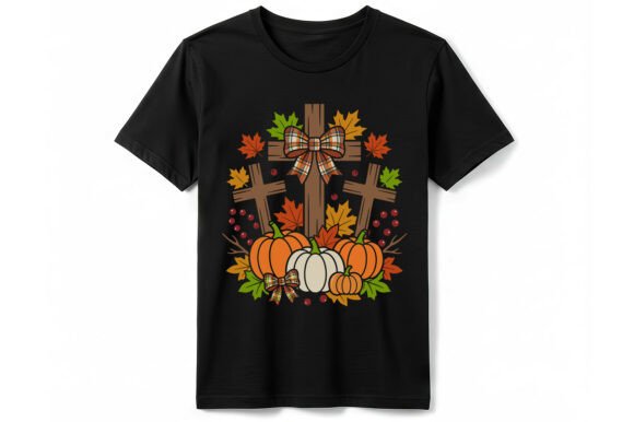 Reviewing the Faith Fall Cross Pumpkin T-shirt Design for Real Projects