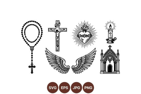 Vintage Religious Clipart Set: A Designer’s Honest Take